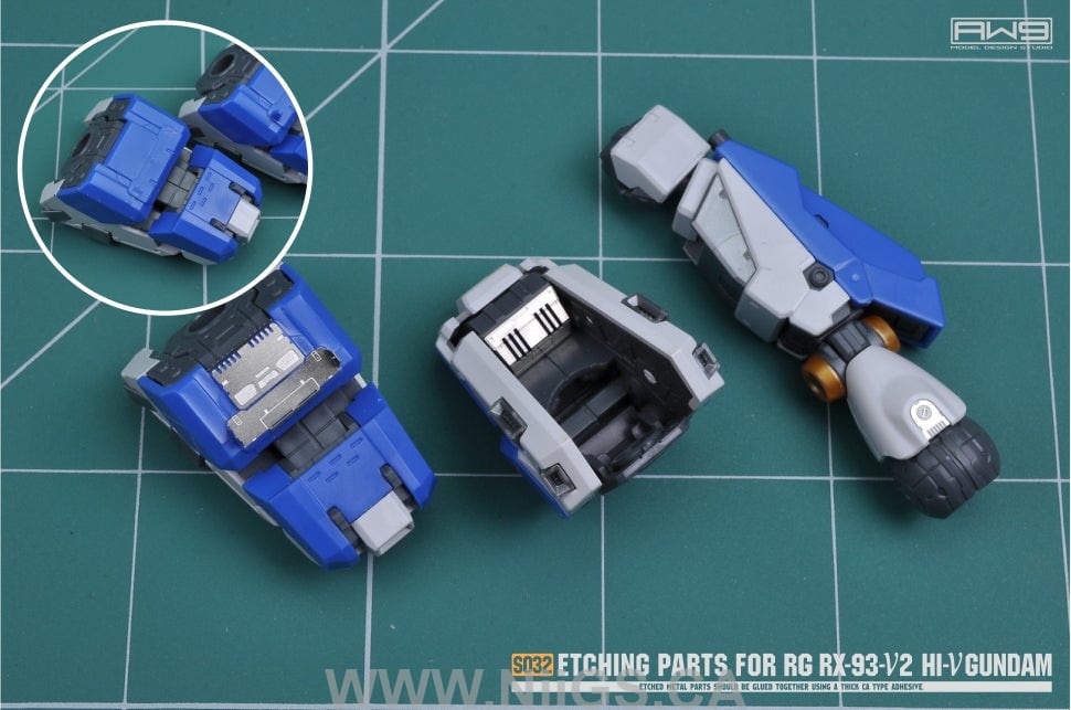 MADWORKS S32 FOR RG RX-93-V2 HI-V GUNDAM