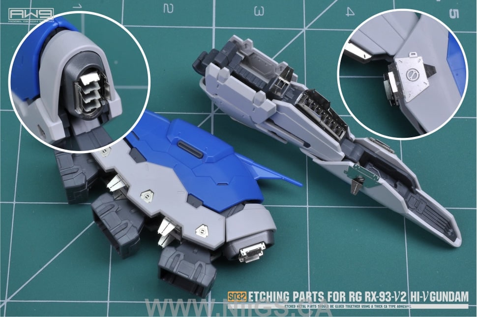 MADWORKS S32 FOR RG RX-93-V2 HI-V GUNDAM