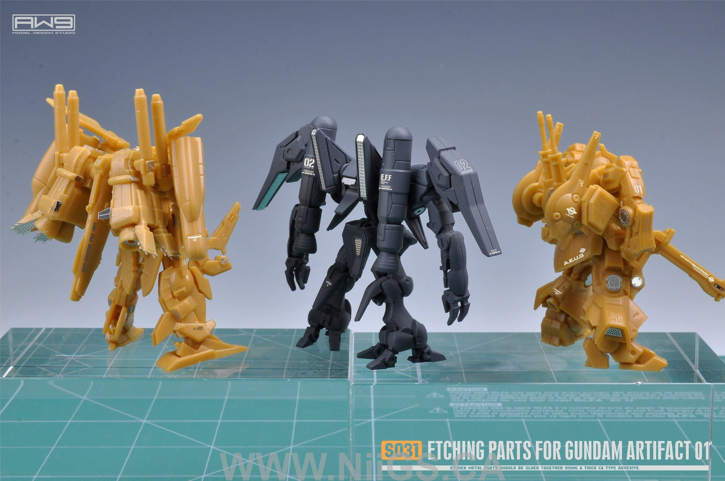 Madworks S31 Etching Parts for Gundam Artifact Series 1