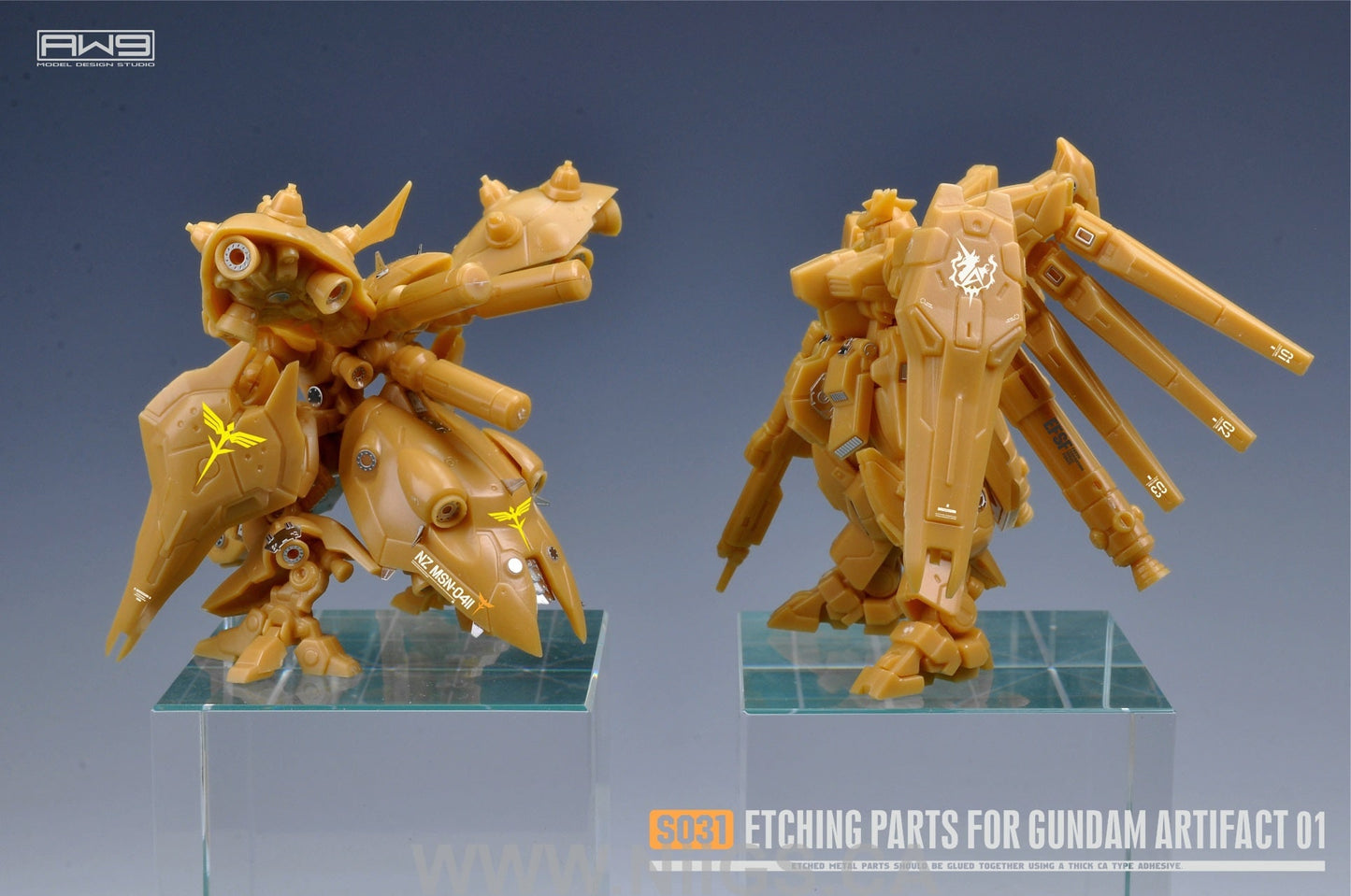 Madworks S31 Etching Parts for Gundam Artifact Series 1