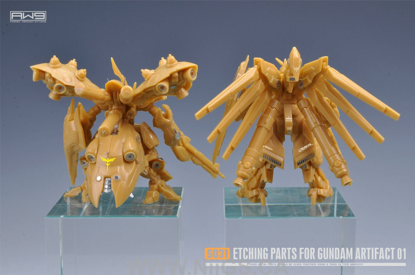 Madworks S31 Etching Parts for Gundam Artifact Series 1