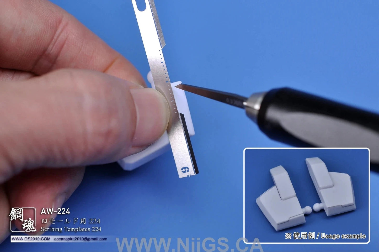 MADWORKS AW-224 SCRIBING TEMPLATES