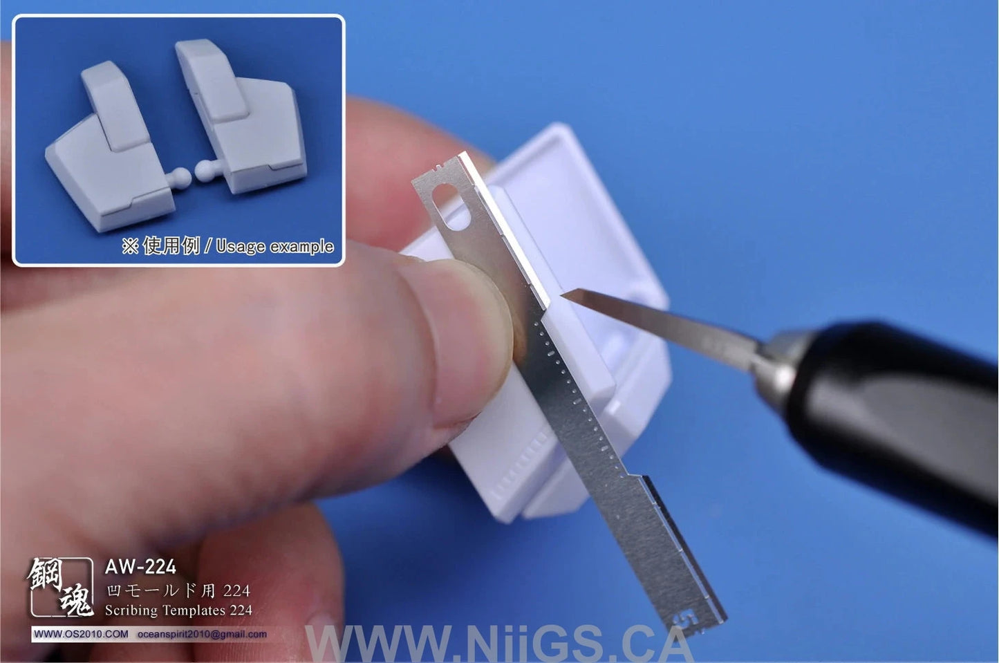 MADWORKS AW-224 SCRIBING TEMPLATES