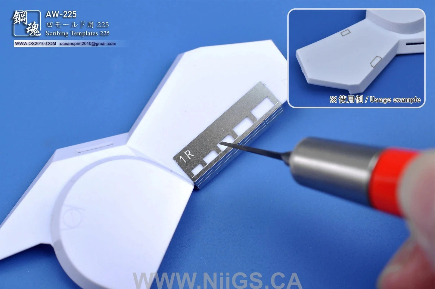 MADWORKS AW-225 SCRIBING TEMPLATES