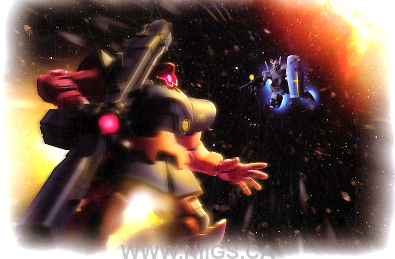 HGUC 1/144 G-3 GUNDAM VS CHAR'S RICK DOM SET