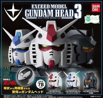 MOBILE SUIT GUNDAM: EXCEED MODEL GUNDAM HEAD VOL.3