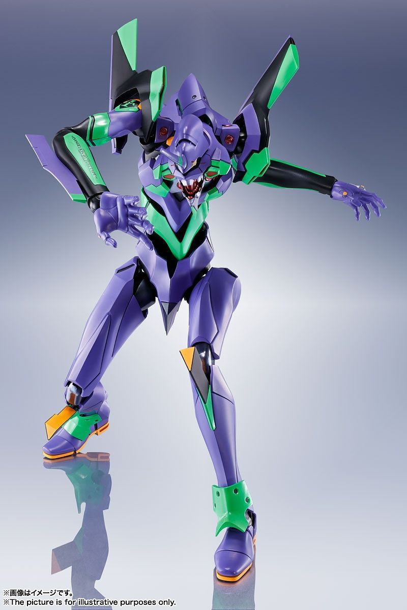 Limited Bandai DYNACTION ALL-PURPOSE HUMANOID DECISIVE BATTLE WEAPON ARTIFICIAL HUMAN EVANGELION UNIT 01 (REISSUE)