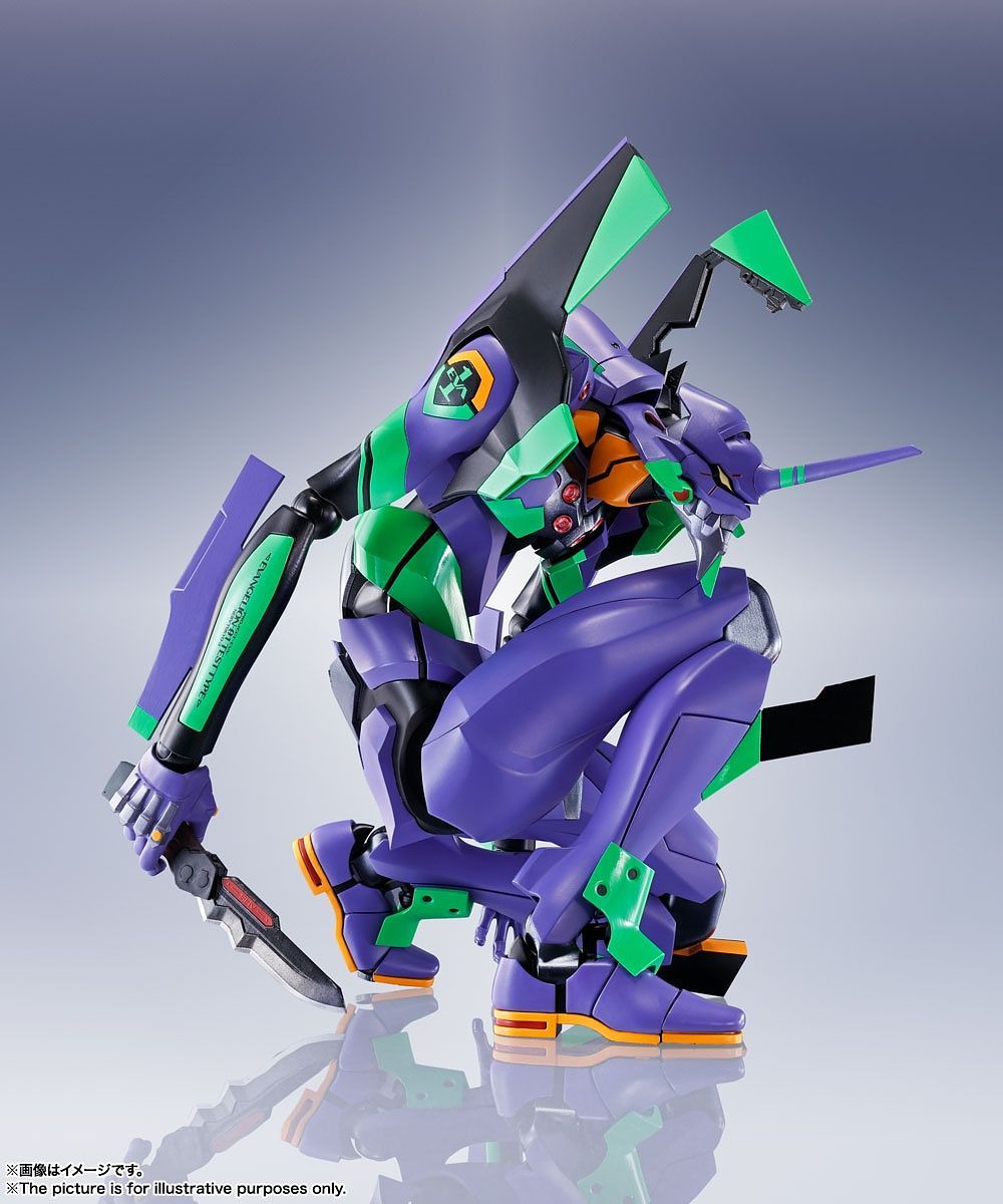 Limited Bandai DYNACTION ALL-PURPOSE HUMANOID DECISIVE BATTLE WEAPON ARTIFICIAL HUMAN EVANGELION UNIT 01 (REISSUE)