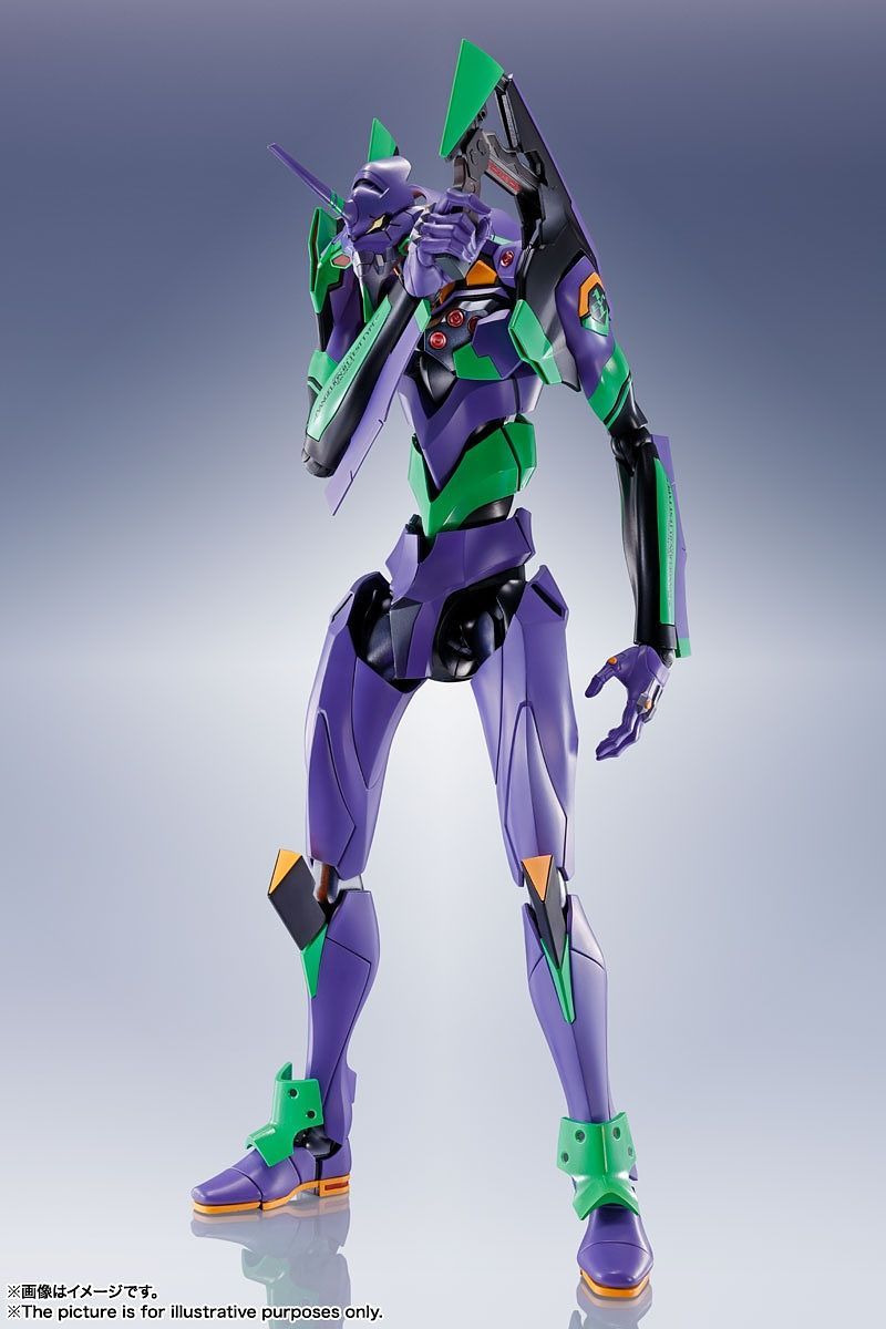 Limited Bandai DYNACTION ALL-PURPOSE HUMANOID DECISIVE BATTLE WEAPON ARTIFICIAL HUMAN EVANGELION UNIT 01 (REISSUE)