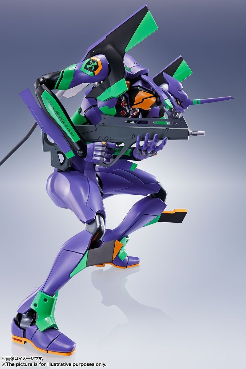 Limited Bandai DYNACTION ALL-PURPOSE HUMANOID DECISIVE BATTLE WEAPON ARTIFICIAL HUMAN EVANGELION UNIT 01 (REISSUE)