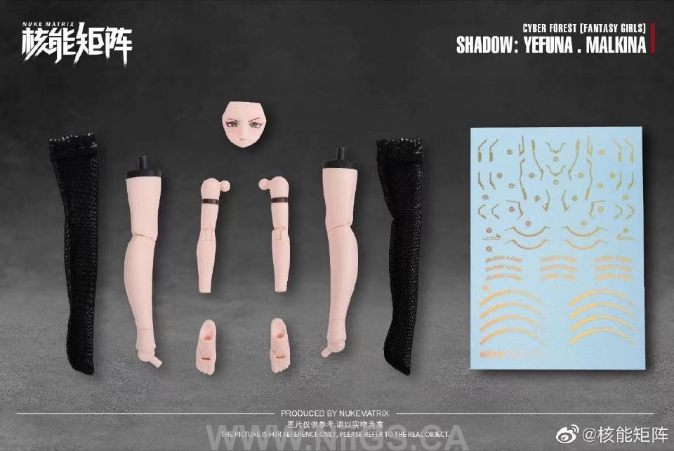 Nuke Matrix Shadow Yefuna Malkina Model Kit