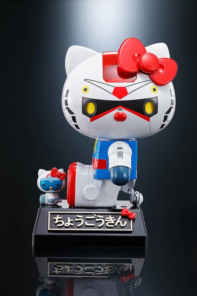 Limited Bandai Chogokin HELLOKITTY RX78-2 & Char's Zaku set