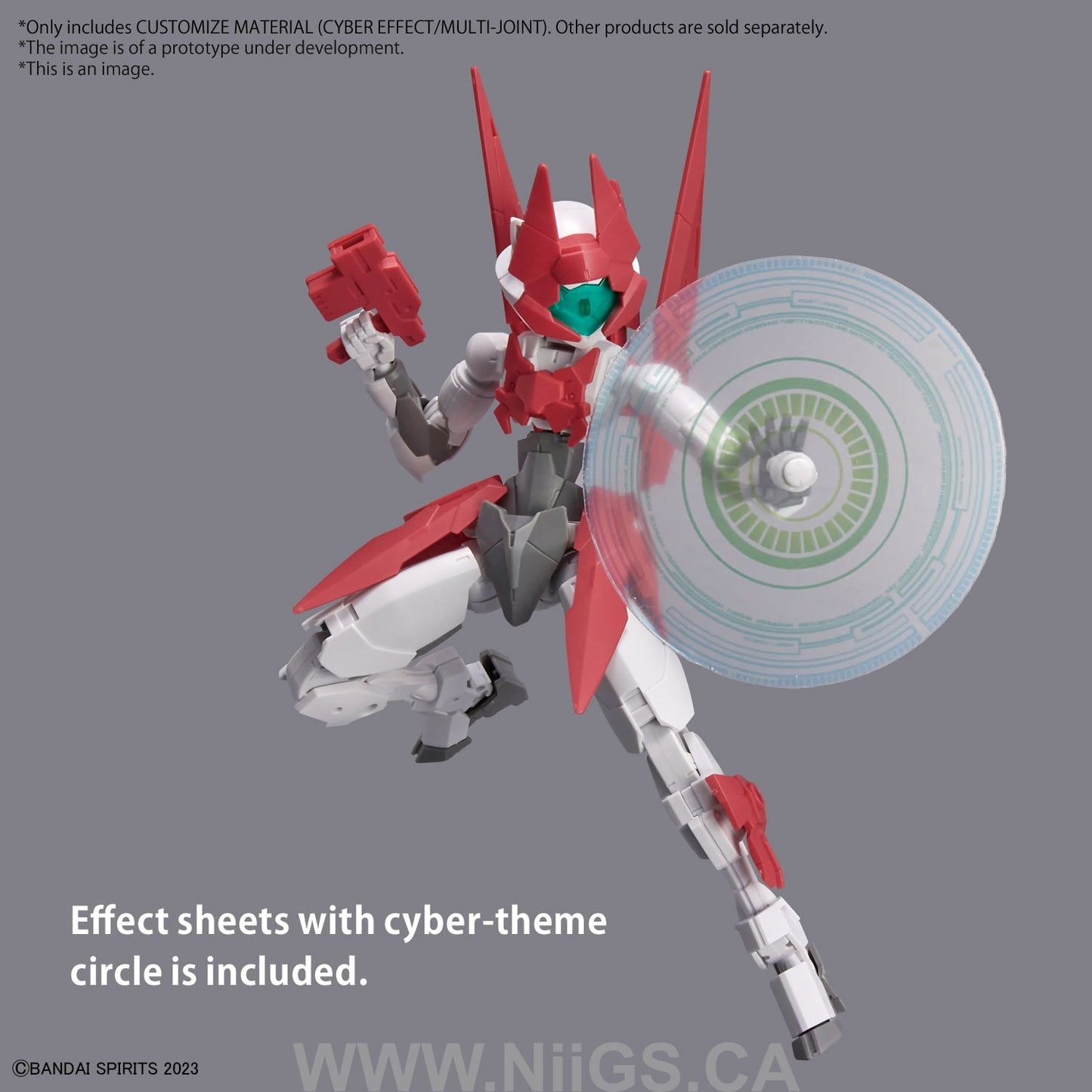 30MM CUSTOMIZE MATERIAL (CYBER EFFECT/MULTI-JOINT)