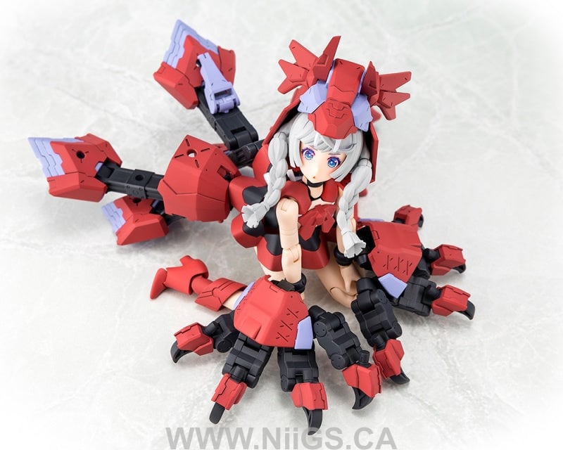 FRAME ARMS GIRL MEGAMI DEVICE Chaos & Pretty LITTLE RED