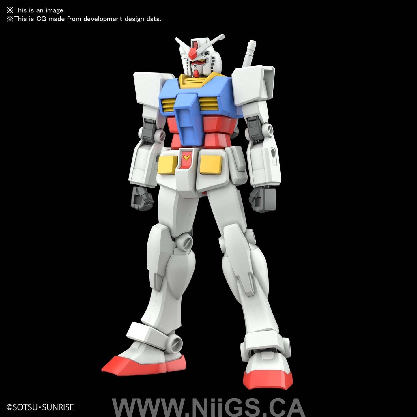 BANDAI HOBBY ENTRY GRADE 1/144 RX-78-2 GUNDAM
