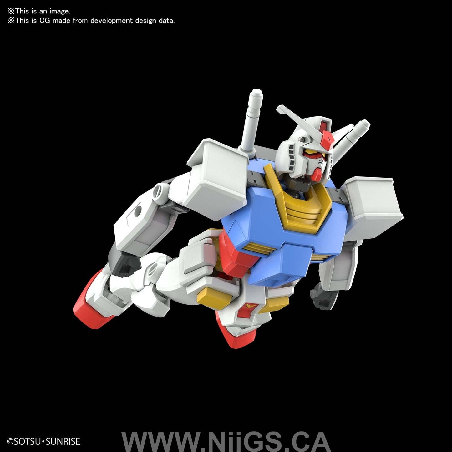BANDAI HOBBY ENTRY GRADE 1/144 RX-78-2 GUNDAM