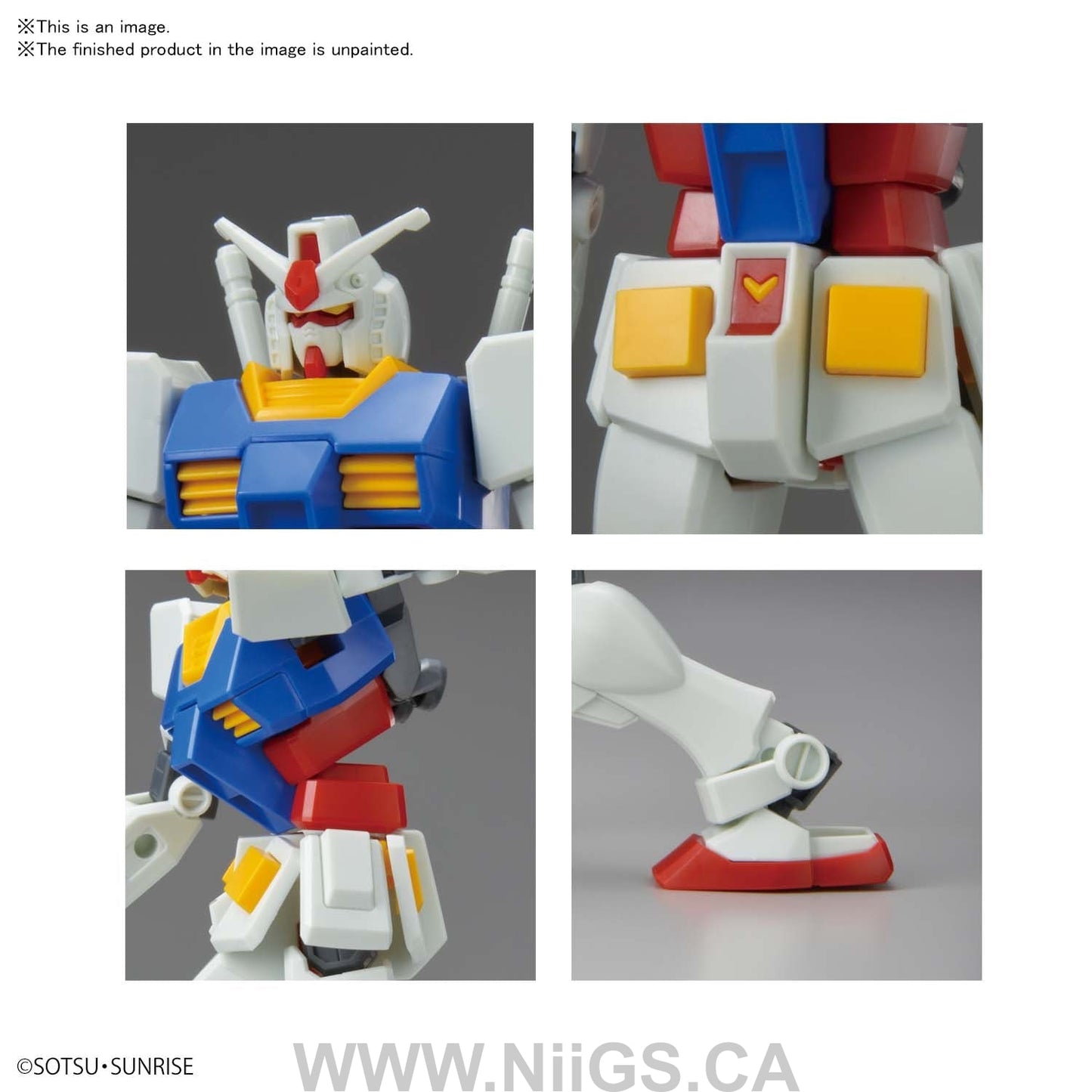 BANDAI HOBBY ENTRY GRADE 1/144 RX-78-2 GUNDAM