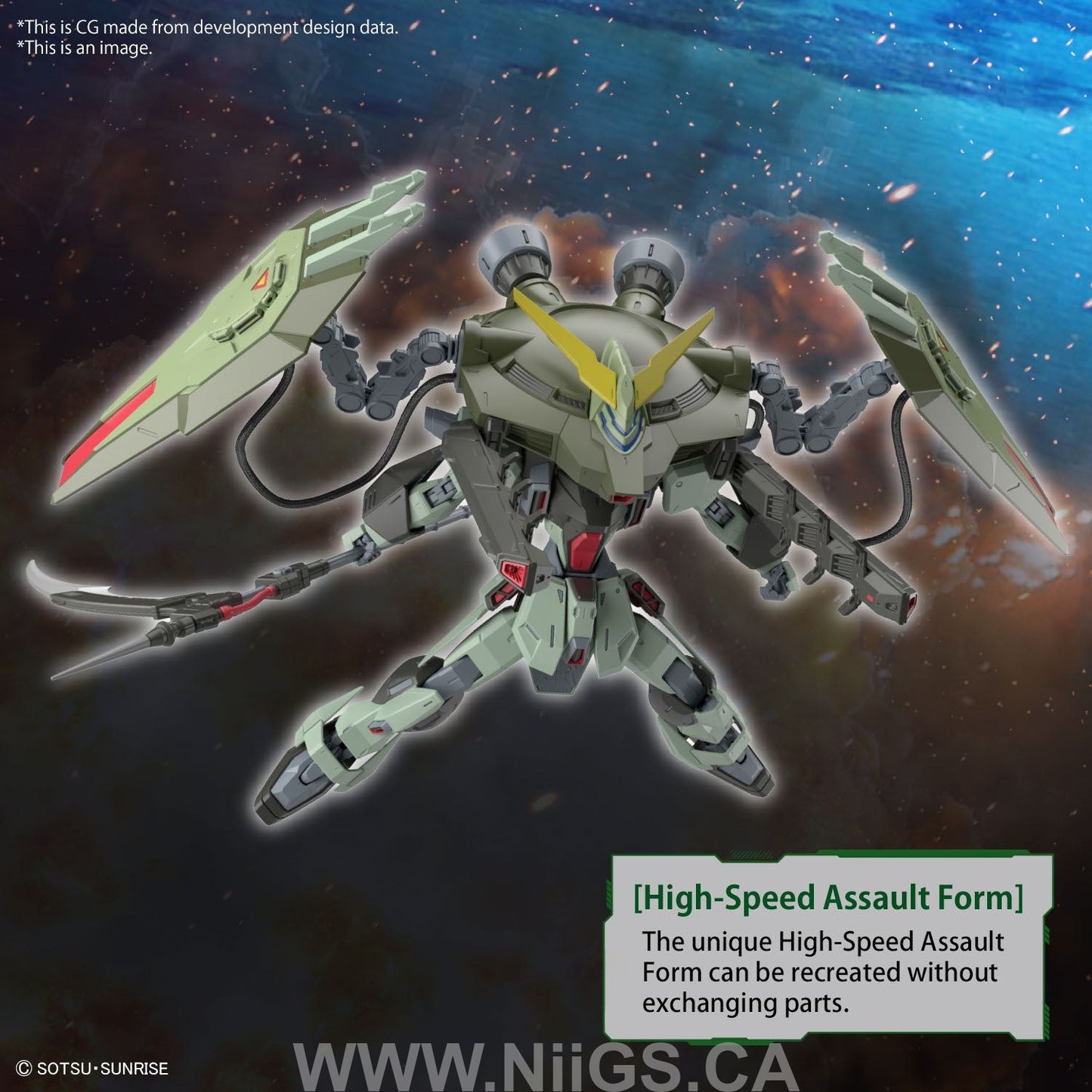 BANDAI HOBBY FULL MECHANICS 1/100 FORBIDDEN GUNDAM