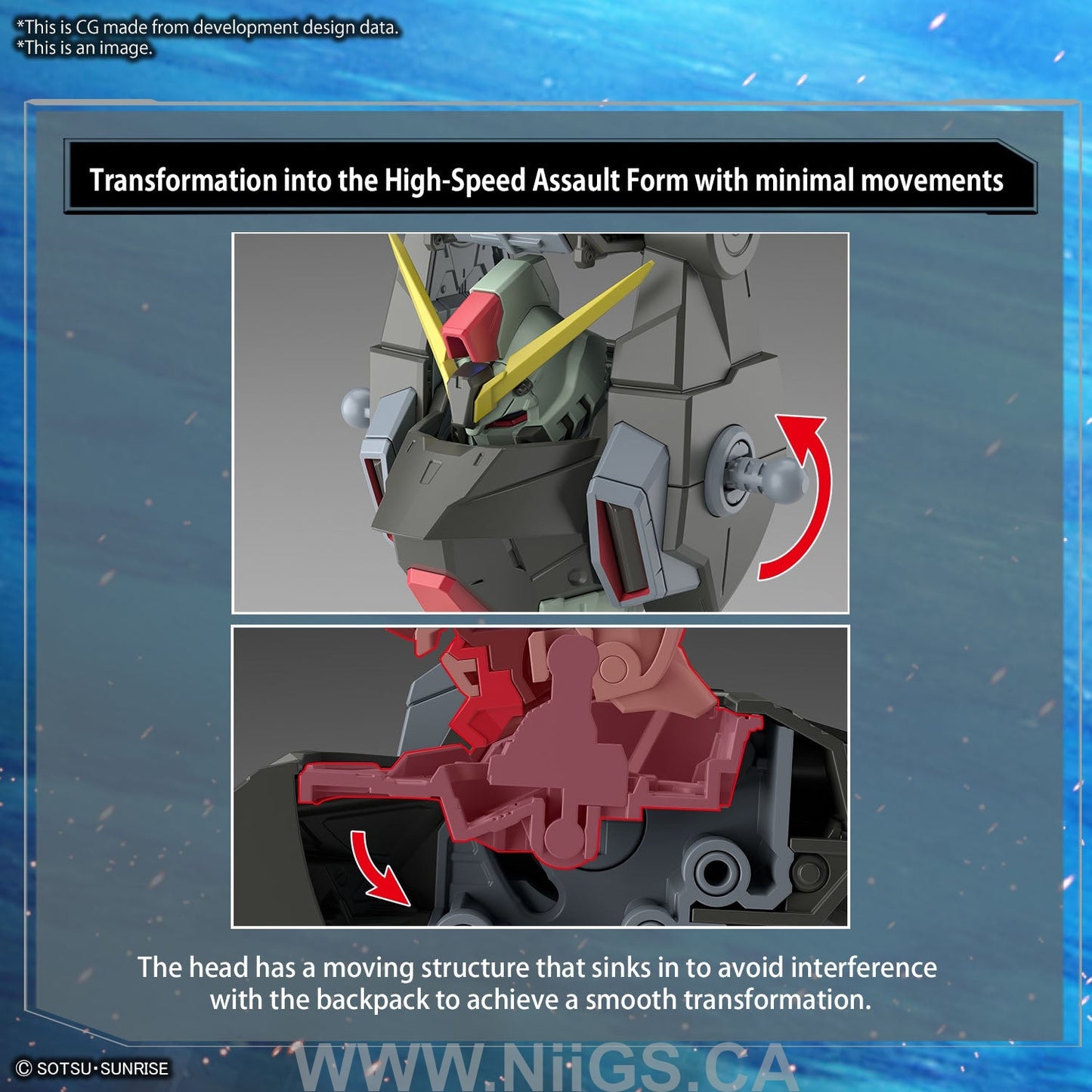 BANDAI HOBBY FULL MECHANICS 1/100 FORBIDDEN GUNDAM