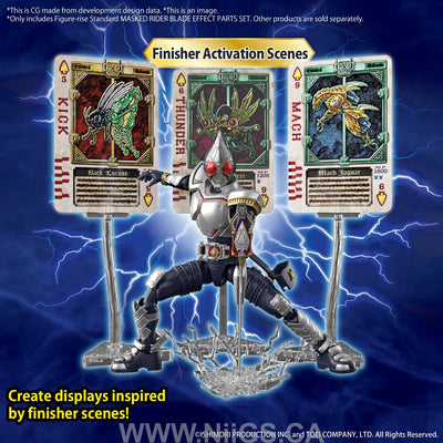 Figure-rise Standard MASKED RIDER BLADE EFFECT PARTS SET