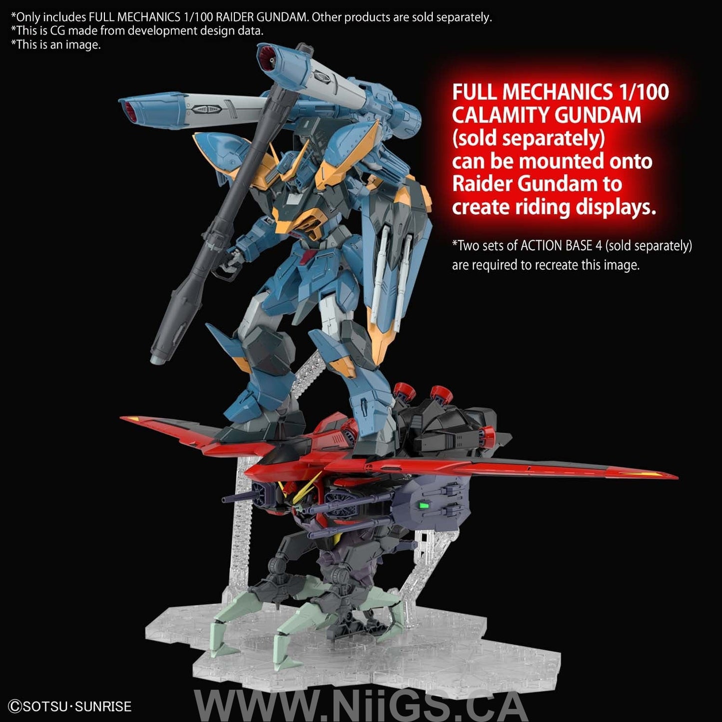 BANDAI Hobby FULL MECHANICS 1/100 RAIDER GUNDAM