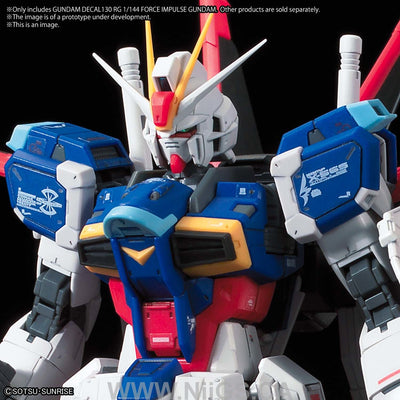 GUNDAM DECAL 130 - RG 1/144 FORCE IMPULSE GUNDAM