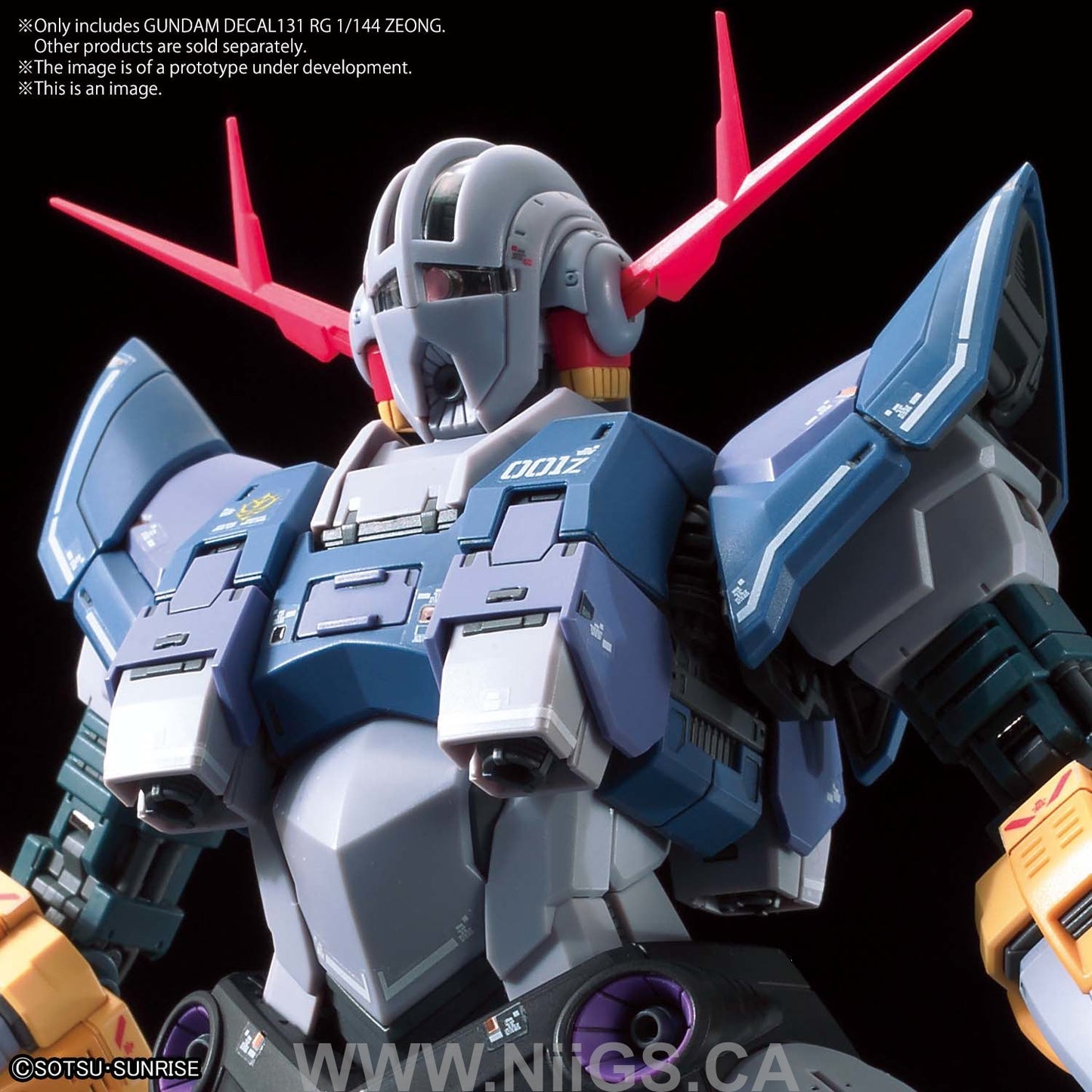 GUNDAM DECAL 131 - RG 1/144 ZEONG