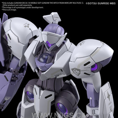 GUNDAM DECAL 134 - MOBILE SUIT GUNDAM THE WITCH FROM MERCURY MULTIUSE 2