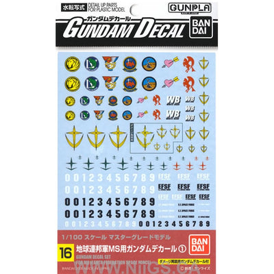 Gundam Decal 16 - Earth Federation Space Force