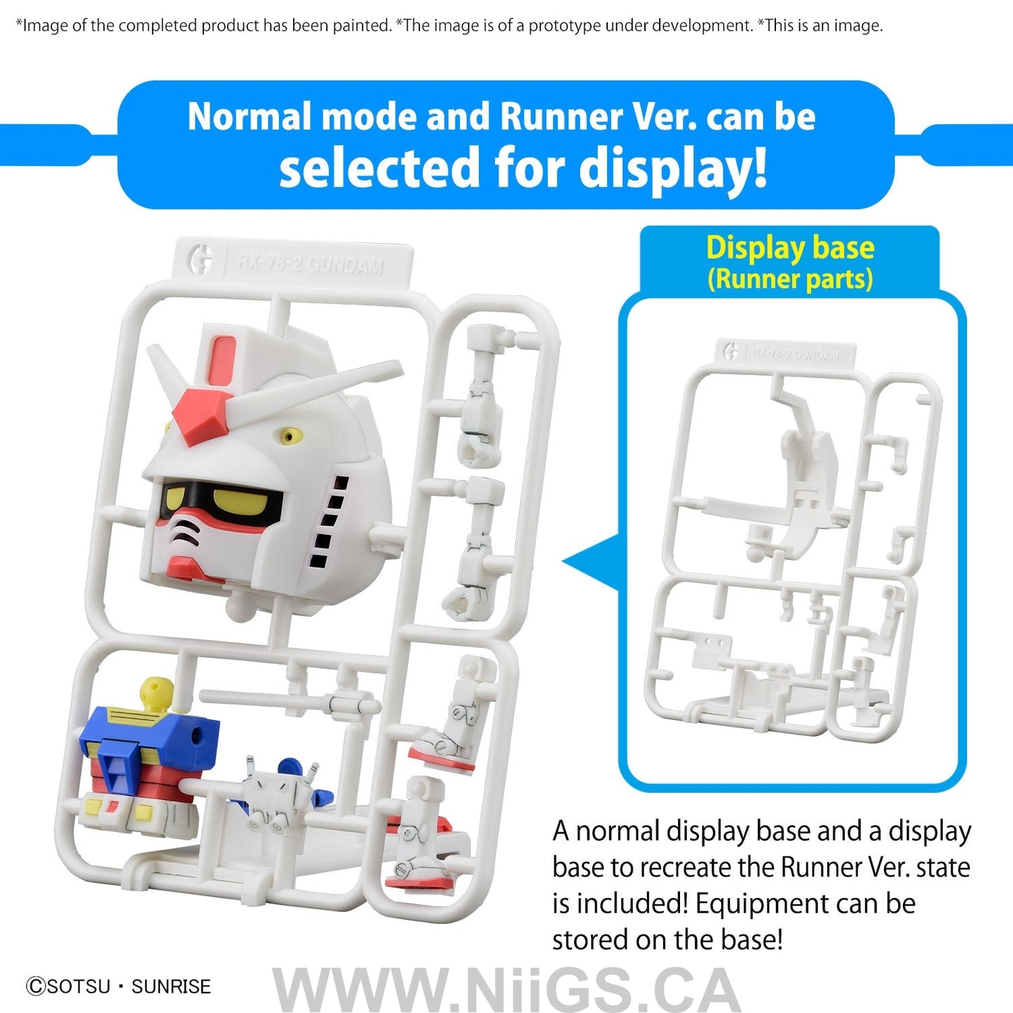 1/1 GUNPLA-KUN DX SET (WITH RUNNER Ver. RECREATION PARTS)