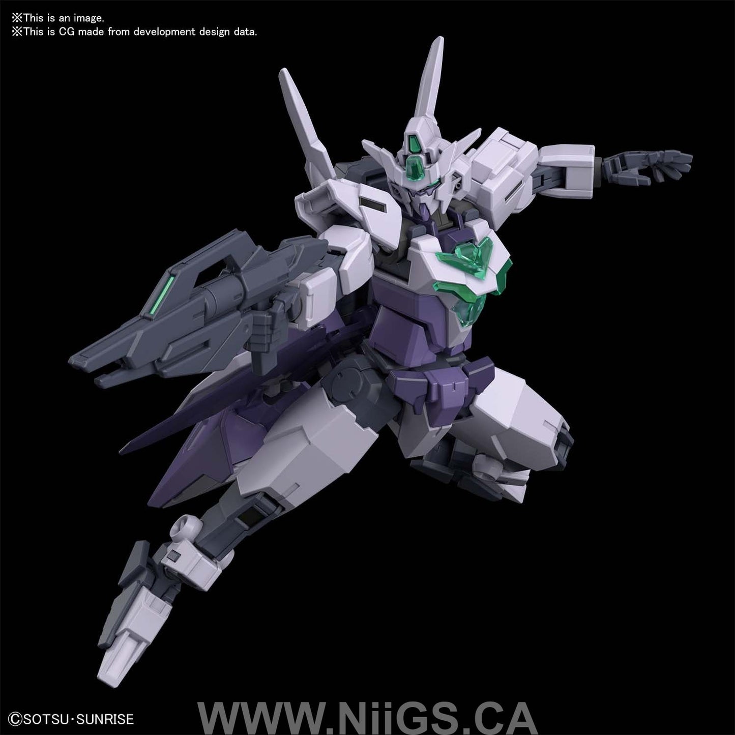BANDAI Hobby HGBD:R 1/144 CORE GUNDAM II (G-3 COLOR)