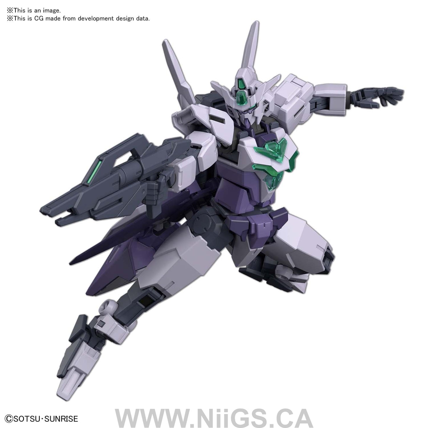 BANDAI Hobby HGBD:R 1/144 CORE GUNDAM II (G-3 COLOR)