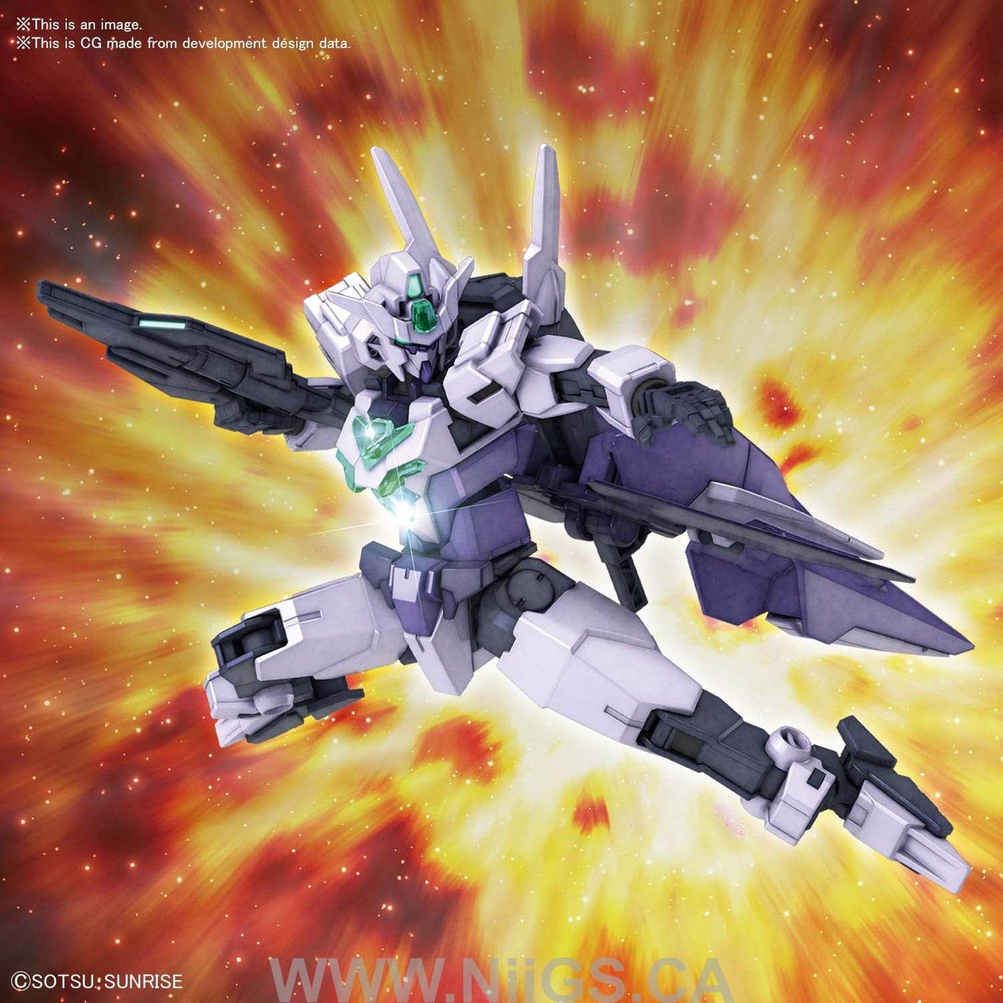 BANDAI Hobby HGBD:R 1/144 CORE GUNDAM II (G-3 COLOR)