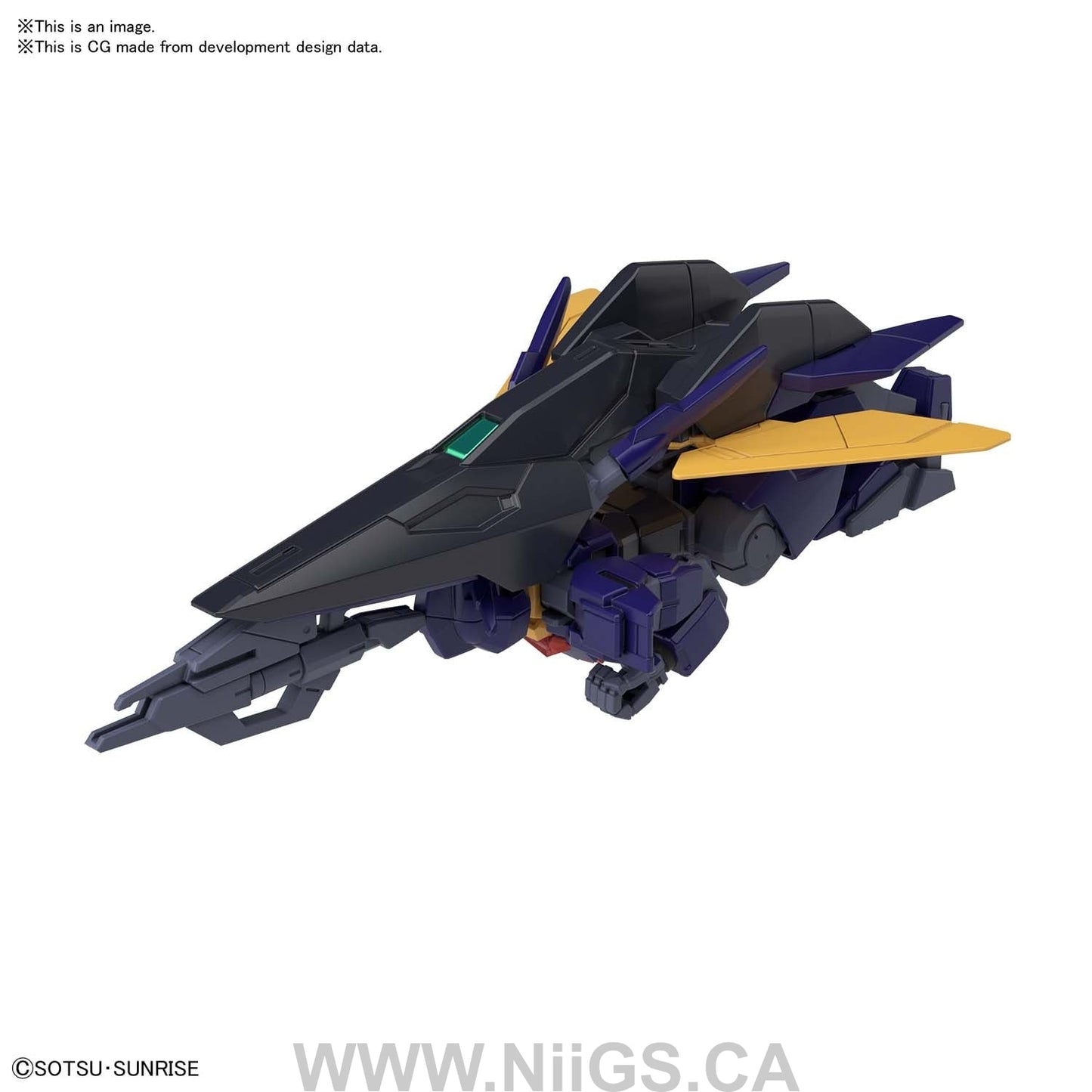 BANDAI Hobby HGBD:R 1/144 CORE GUNDAM II (TITANS COLOR)