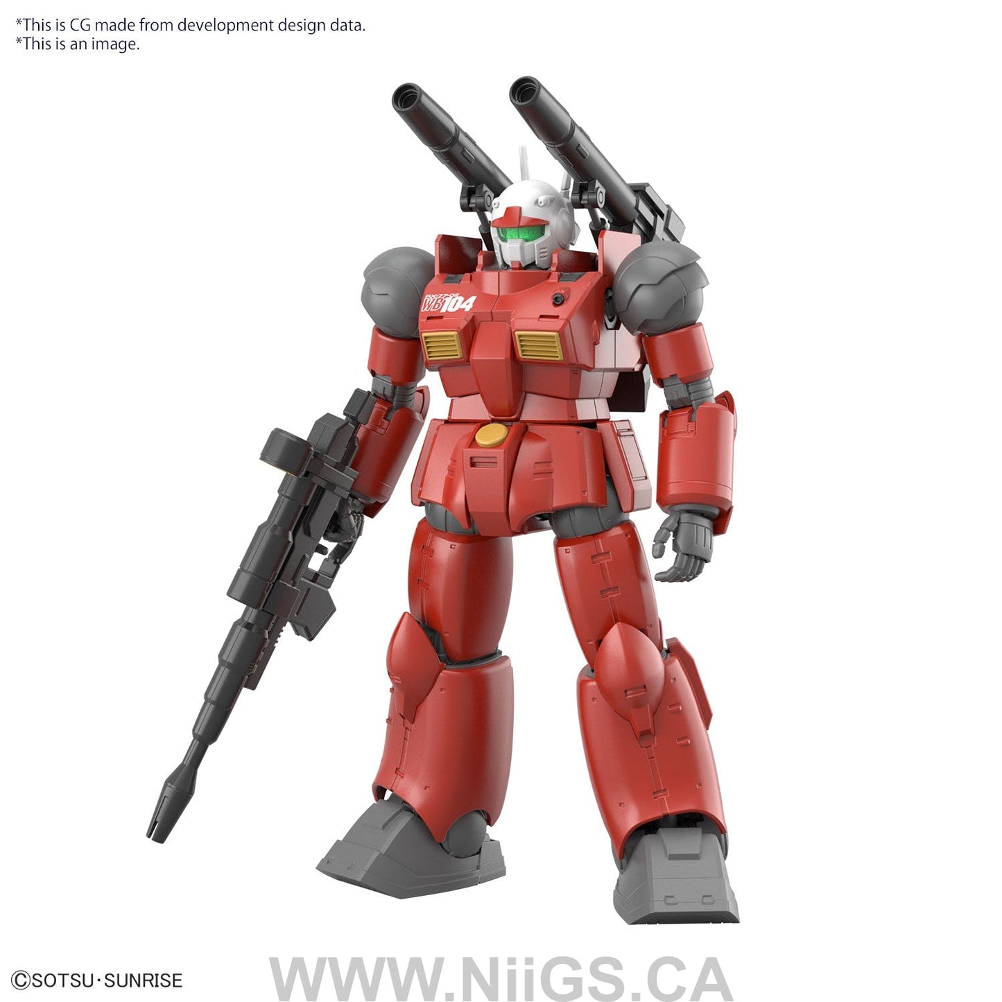 BANDAI HOBBY HGUC 1/144 GUNCANNON (CUCURUZ DOAN’S ISLAND Ver.)