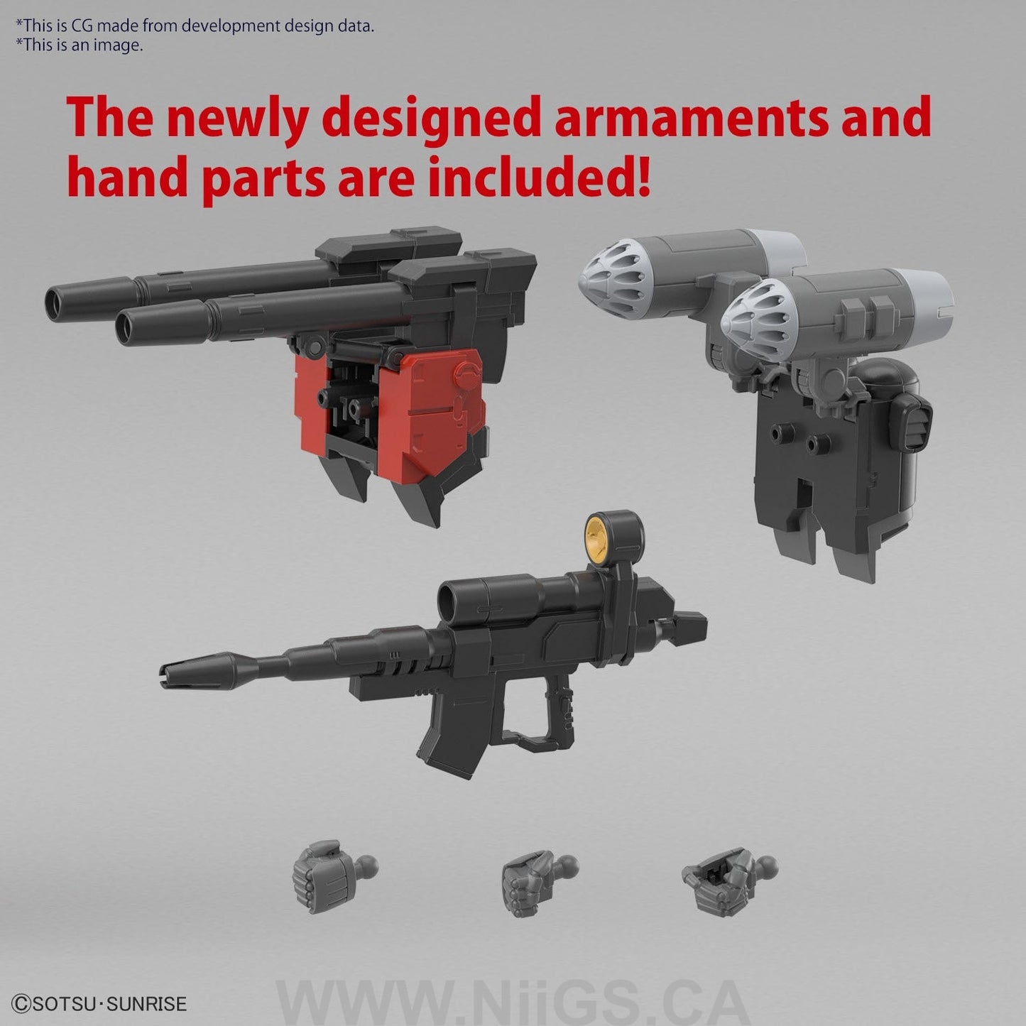 BANDAI HOBBY HGUC 1/144 GUNCANNON (CUCURUZ DOAN’S ISLAND Ver.)