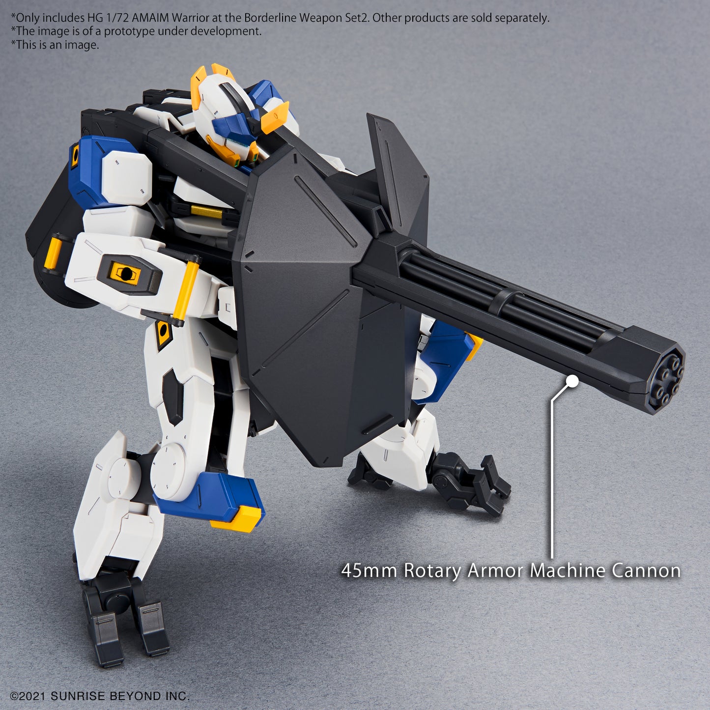 HG 1/72 AMAIM Warrior at the Borderline Weapon Set 2