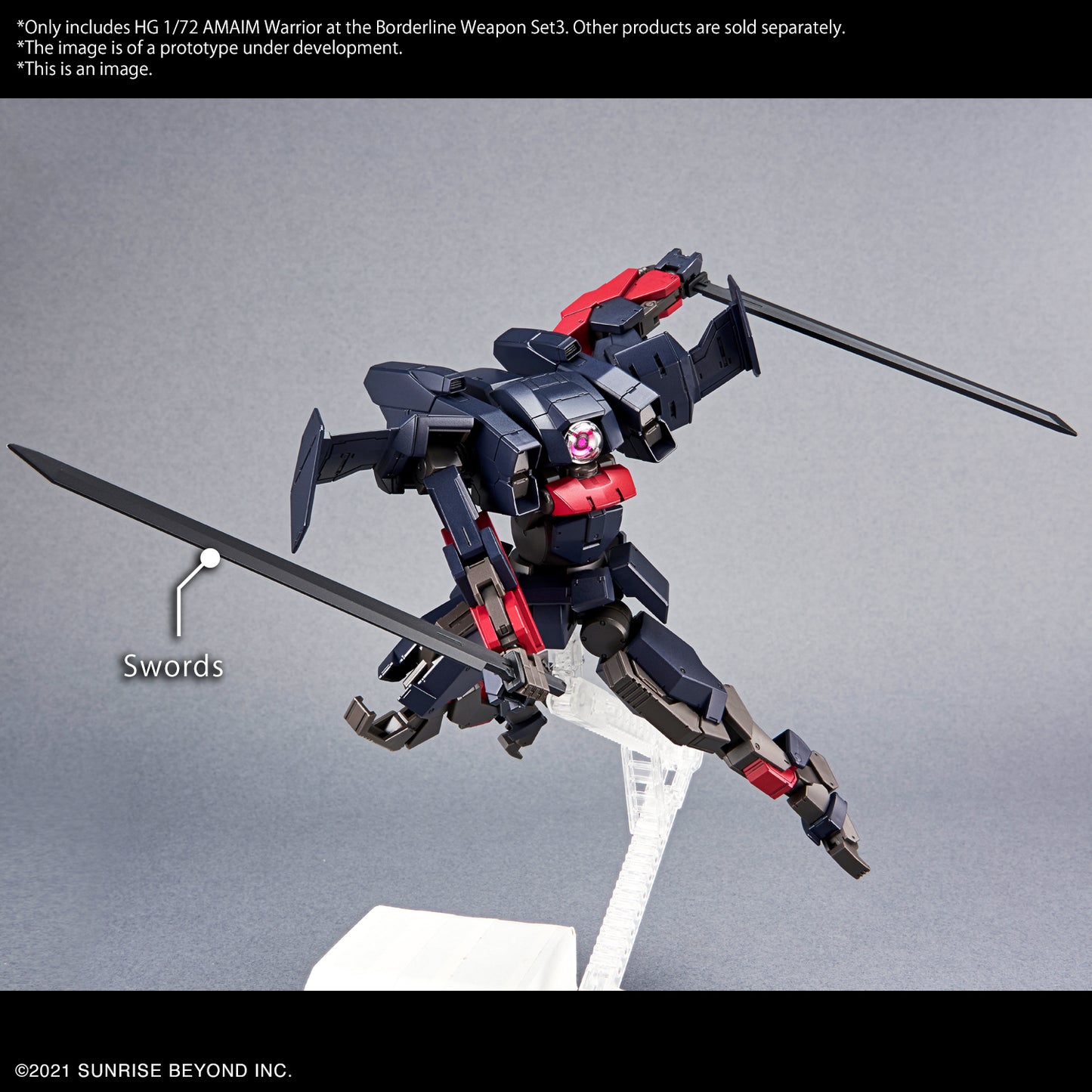HG 1/72 AMAIM Warrior at the Borderline Weapon Set 3