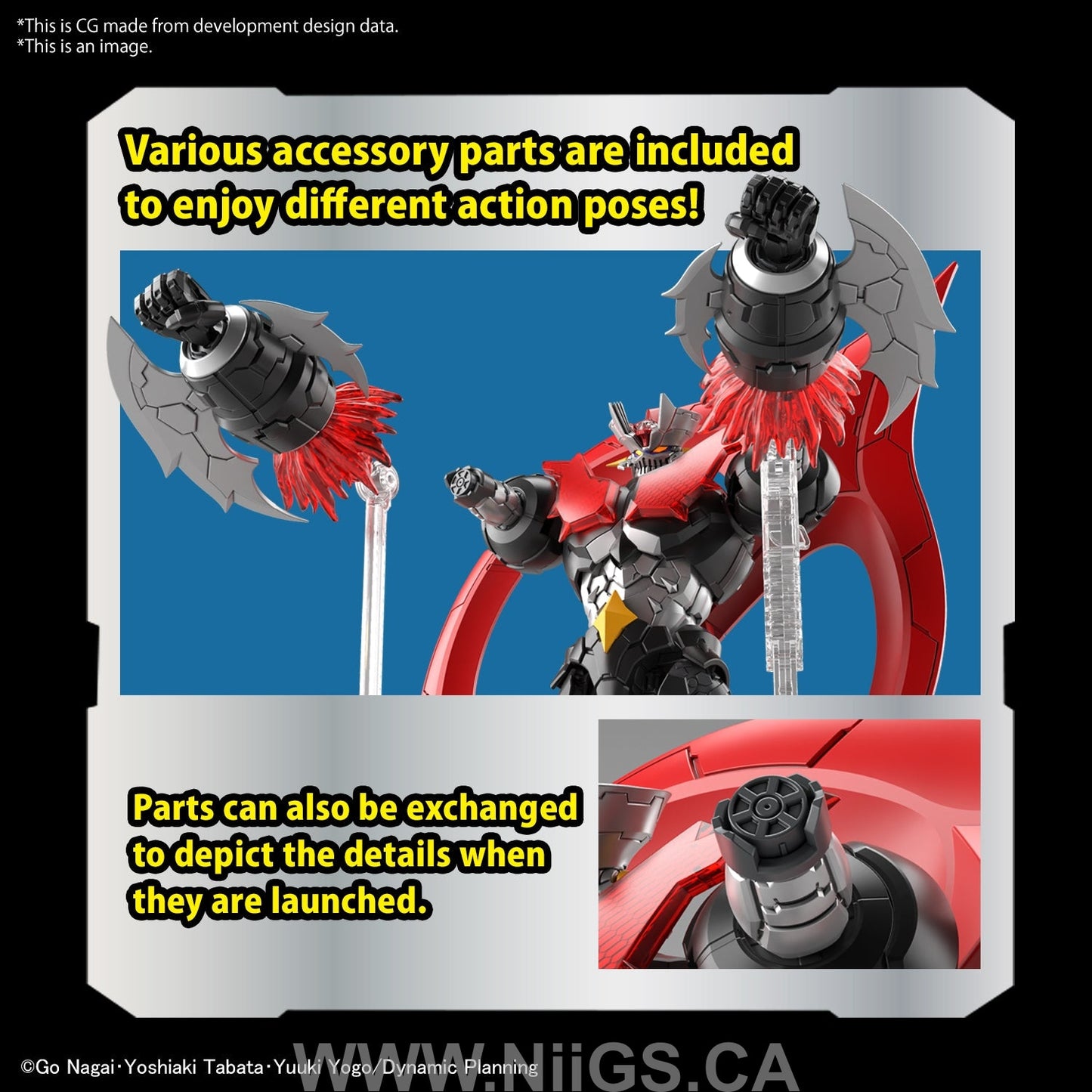 BANDAI Hobby HG 1/144 Mazinger ZERO (INFINITISM)