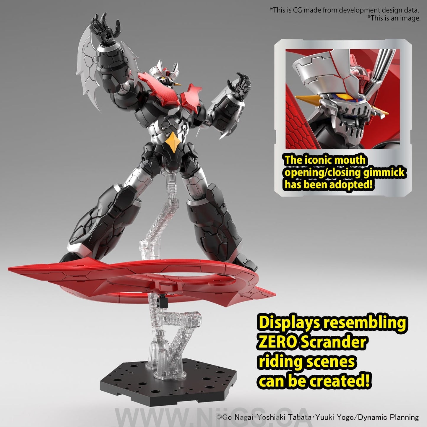 BANDAI Hobby HG 1/144 Mazinger ZERO (INFINITISM)
