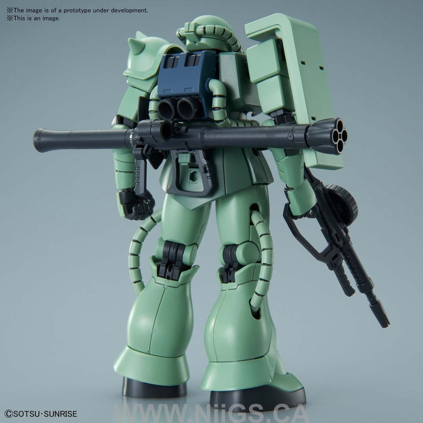 BANDAI Hobby HG 1/144 MS-06 ZAKU II