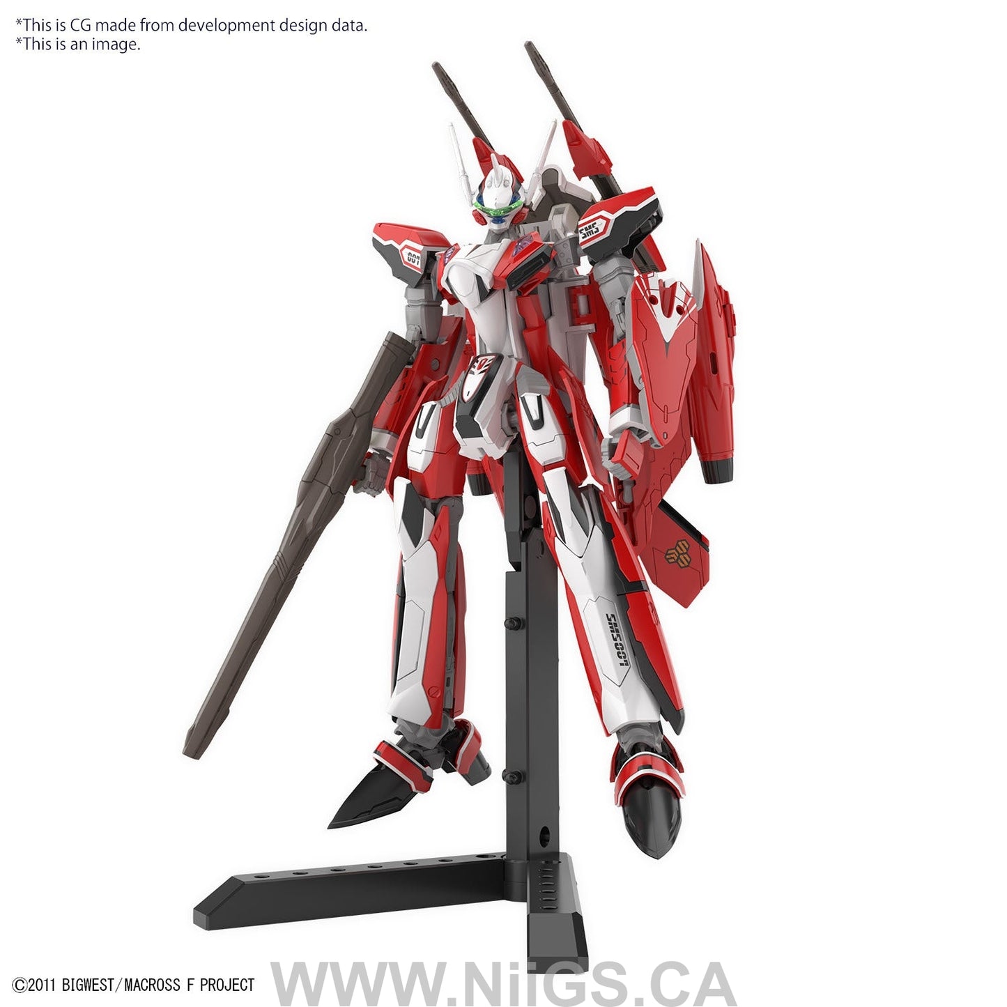 BANDAI HOBBY HG 1/100 YF-29 DURANDAL VALKYRIE (ALTO SAOTOME USE)
