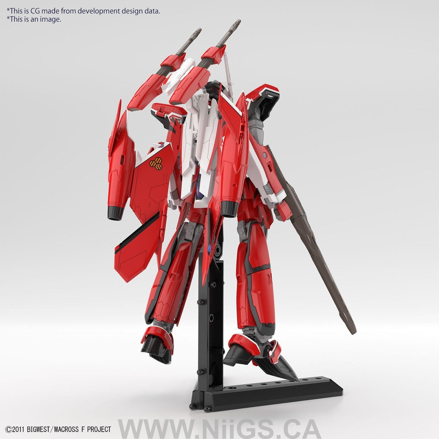 BANDAI HOBBY HG 1/100 YF-29 DURANDAL VALKYRIE (ALTO SAOTOME USE)