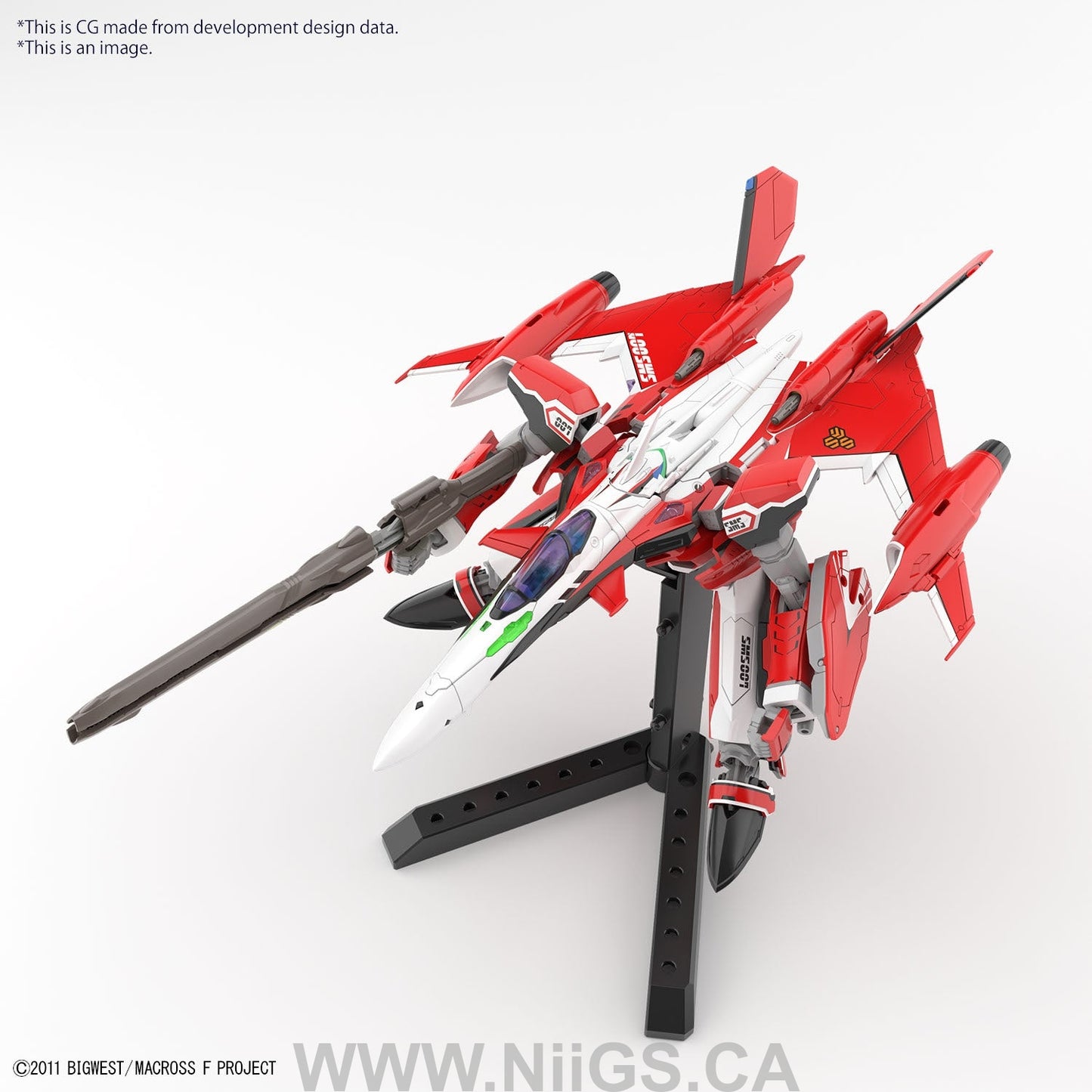 BANDAI HOBBY HG 1/100 YF-29 DURANDAL VALKYRIE (ALTO SAOTOME USE)