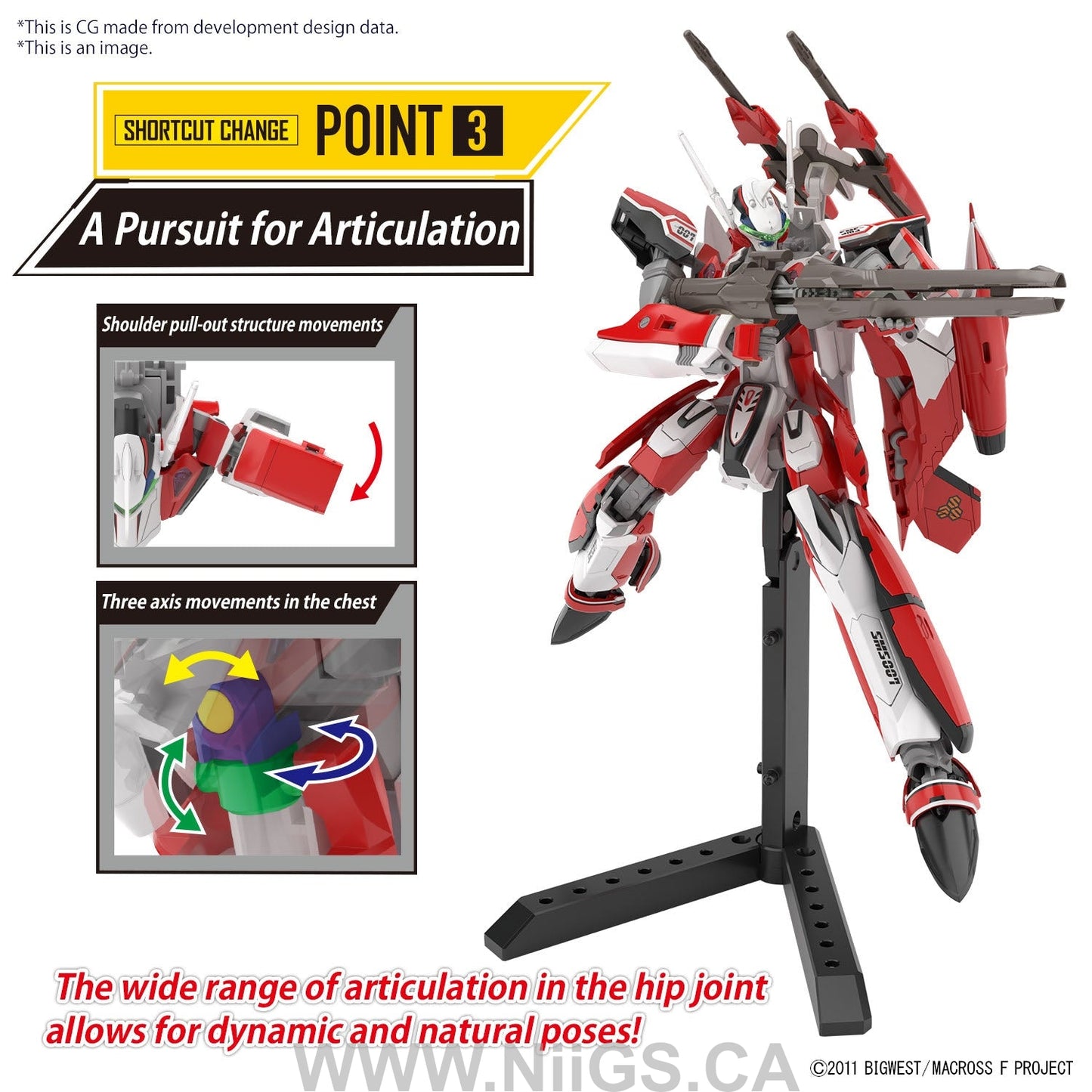 BANDAI HOBBY HG 1/100 YF-29 DURANDAL VALKYRIE (ALTO SAOTOME USE)