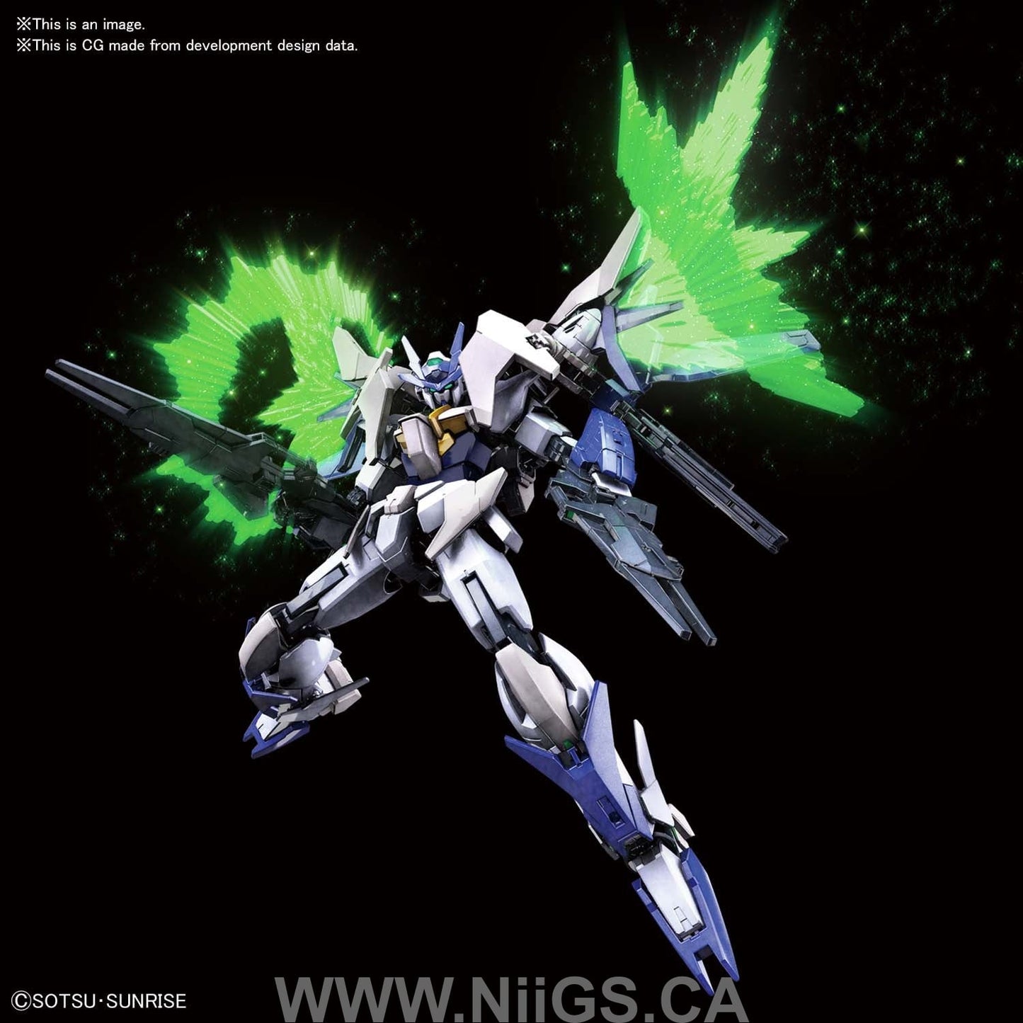 HGBD:R 1/144 Gundam OO SKY MOEBIUS