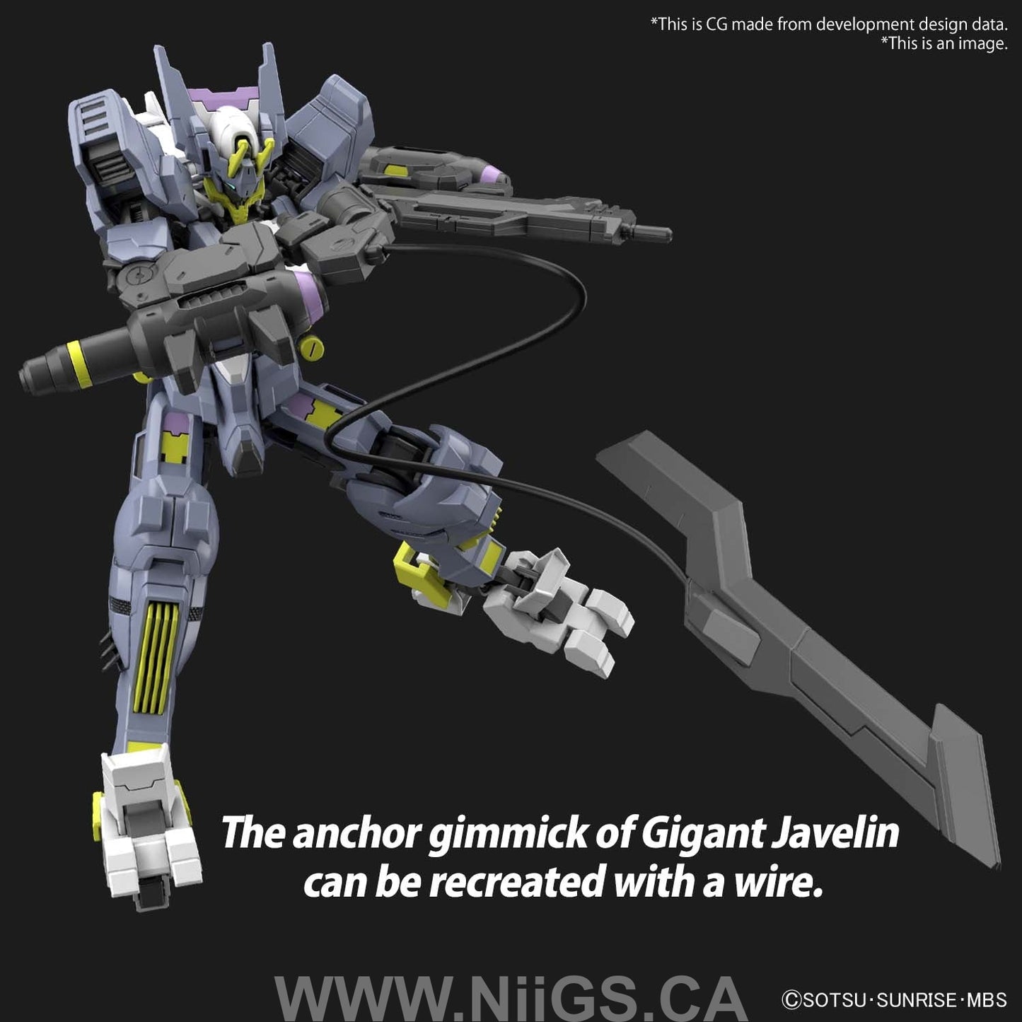 BANDAI HOBBY HG IBO 1/144 GUNDAM ASMODAY