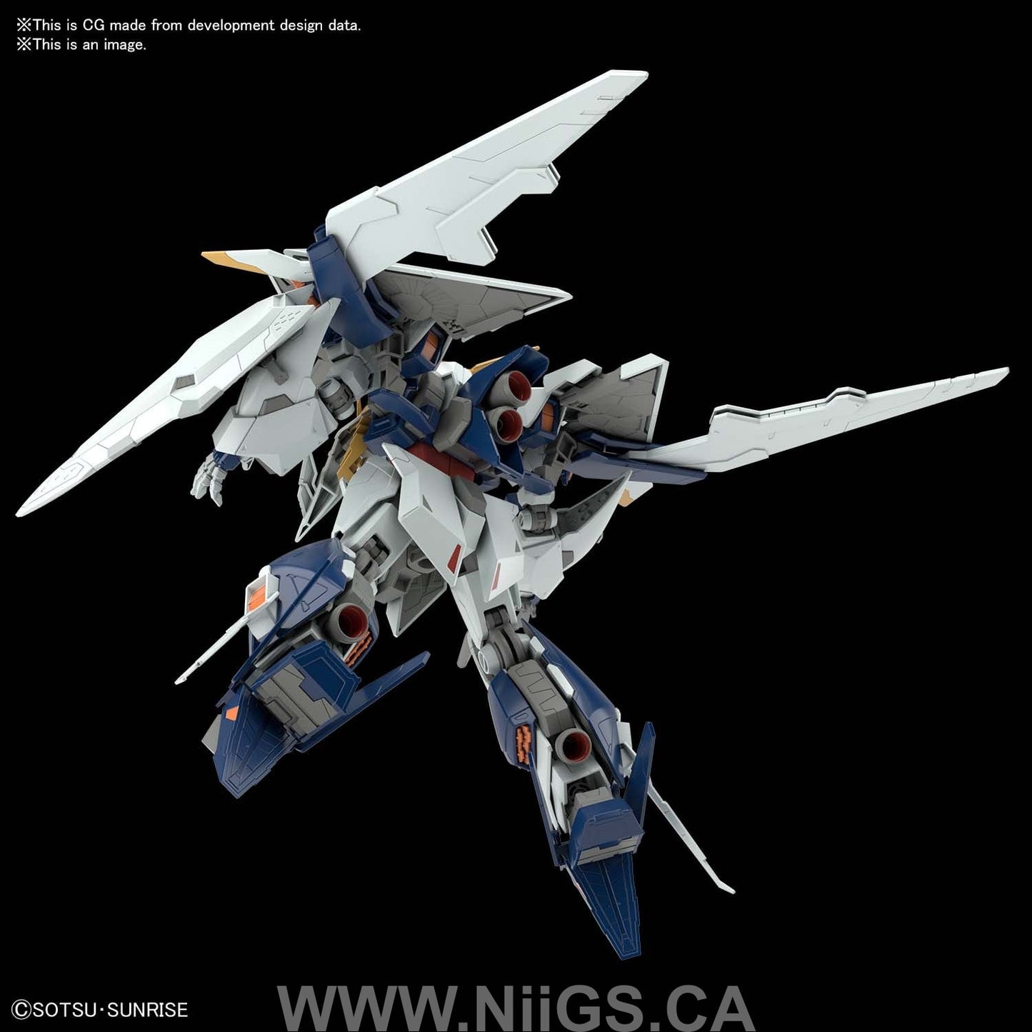 BANDAI Hobby HGUC 1/144 XI GUNDAM