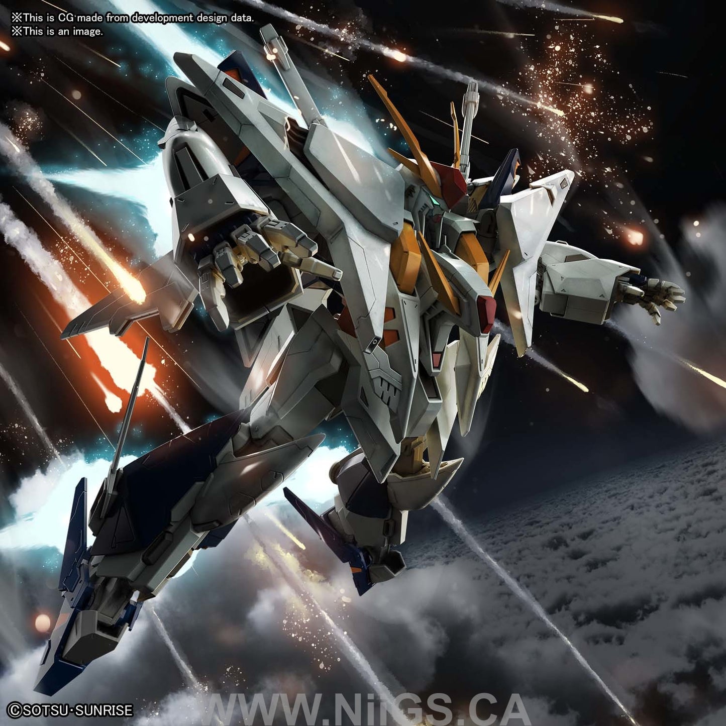 BANDAI Hobby HGUC 1/144 XI GUNDAM