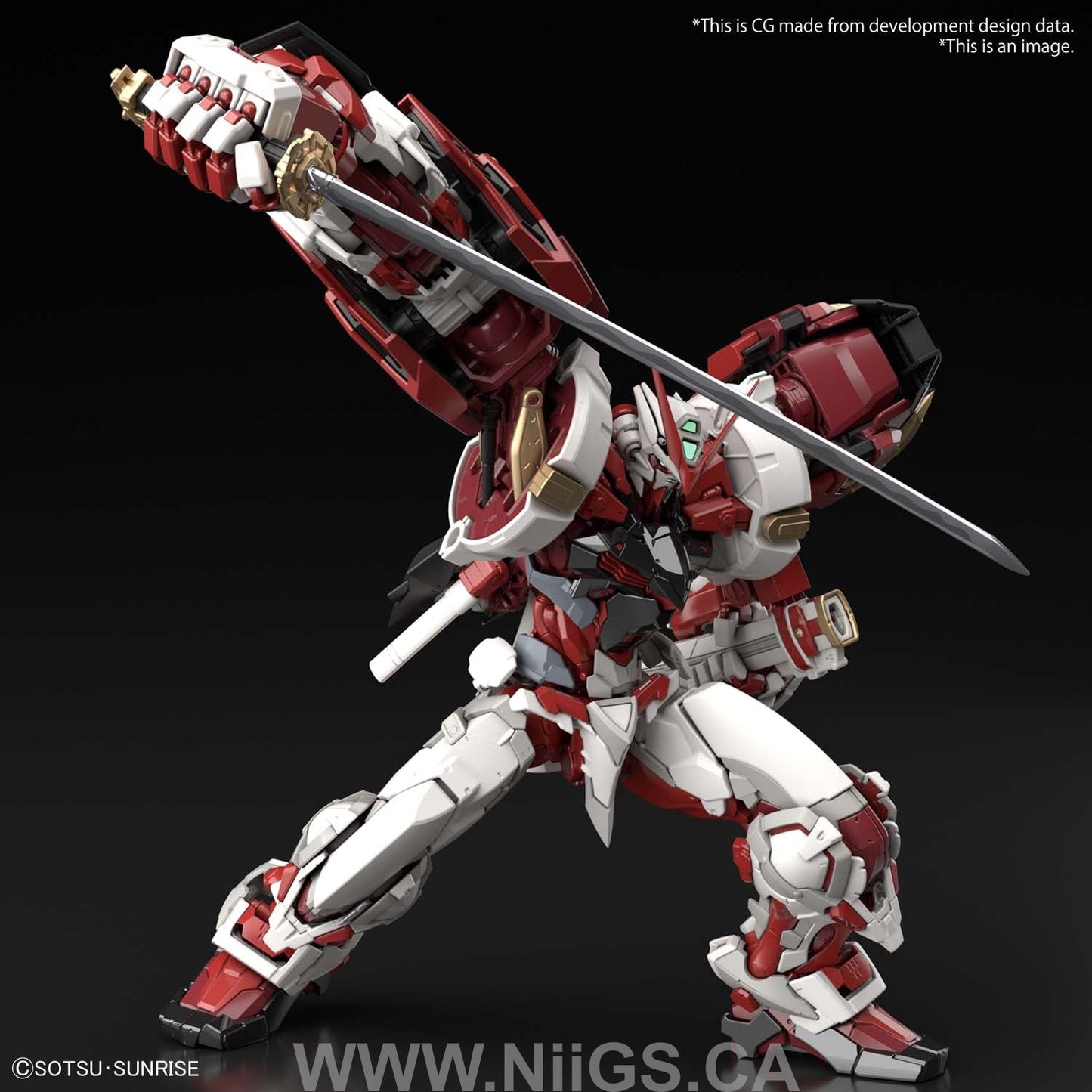 Hi-RESOLUTION MODEL 1/100 GUNDAM ASTRAY RED FRAME POWERED RED